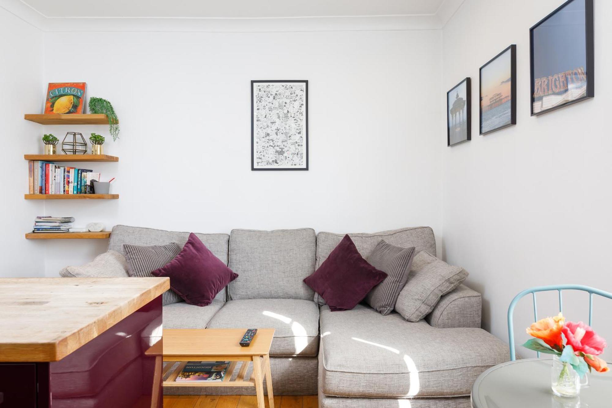 Trendy Central 1 Bed Flat With Roof Terrace Μπράιτον Εξωτερικό φωτογραφία