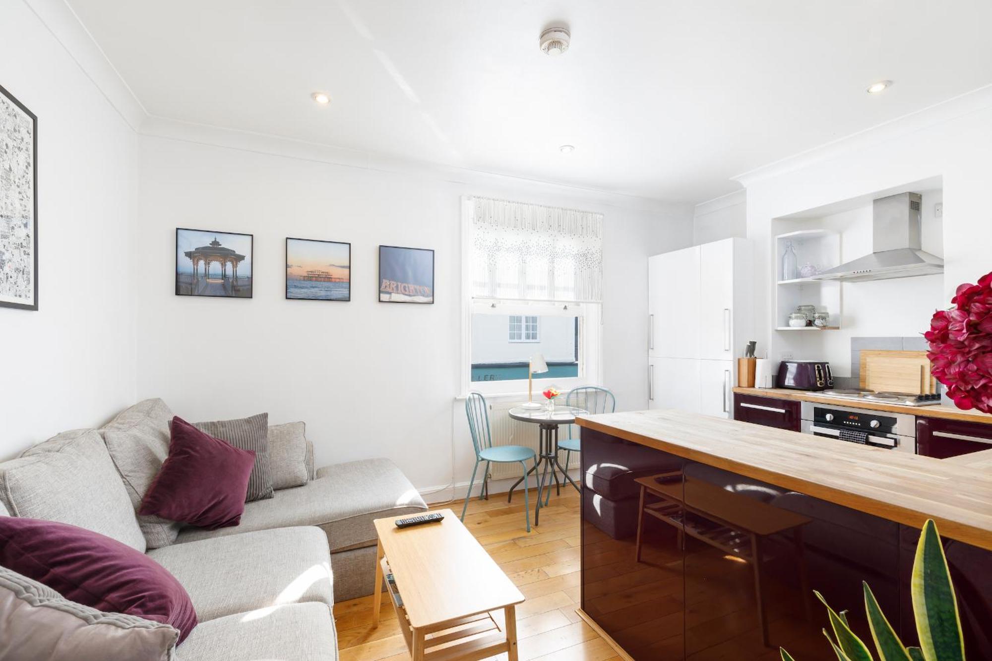 Trendy Central 1 Bed Flat With Roof Terrace Μπράιτον Εξωτερικό φωτογραφία
